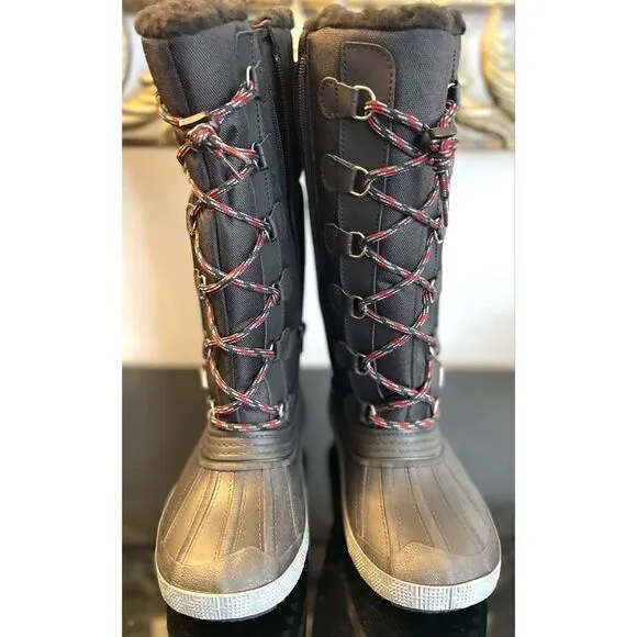 Pajar Canada 1963 Lady Waterproof Black Winter Boots WMS US SIZE 7 EUR 37 NEW
