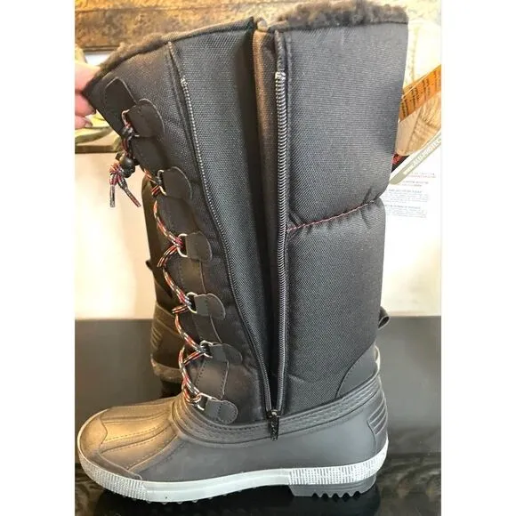 Pajar Canada 1963 Lady Waterproof Black Winter Boots WMS US SIZE 7 EUR 37 NEW