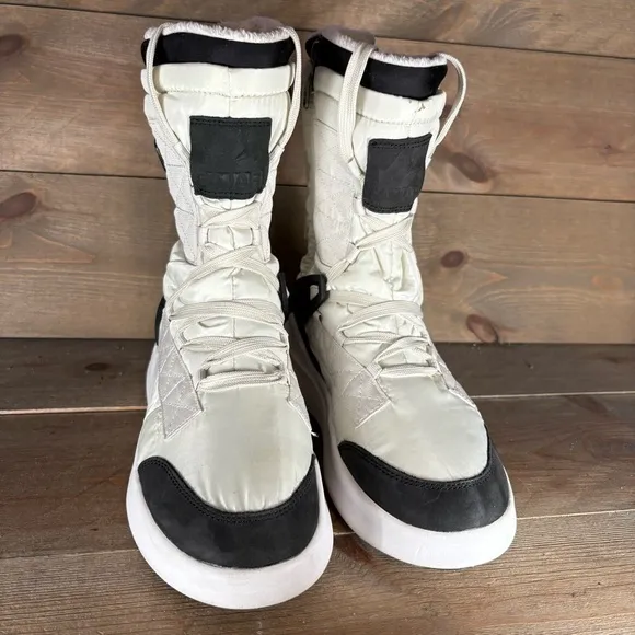 Pajar exo light nyo womenss size 38 shoes white fur lined winter boots