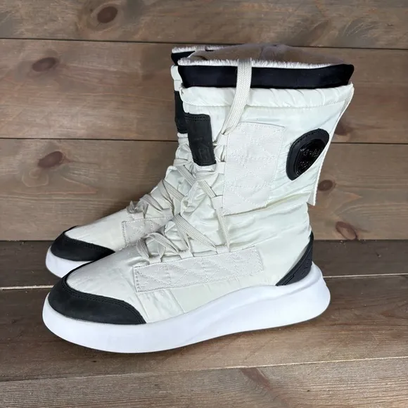 Pajar exo light nyo womenss size 38 shoes white fur lined winter boots