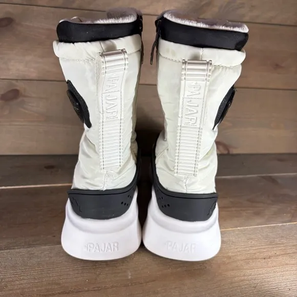Pajar exo light nyo womenss size 38 shoes white fur lined winter boots