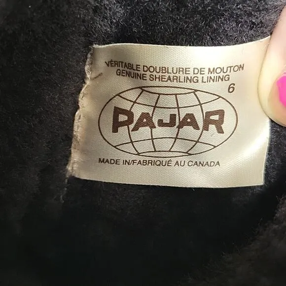 Pajar Suede Shearling Winter Boots