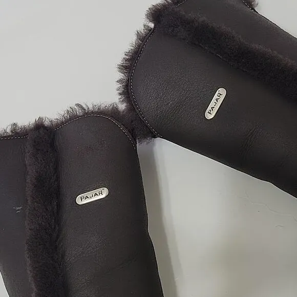 Pajar Suede Shearling Winter Boots