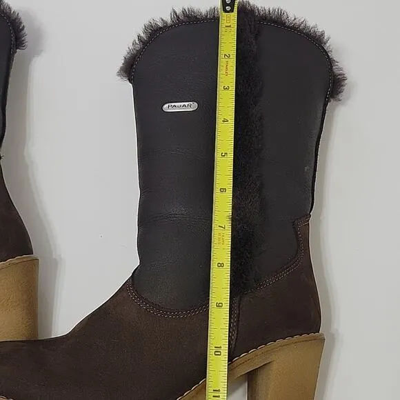 Pajar Suede Shearling Winter Boots