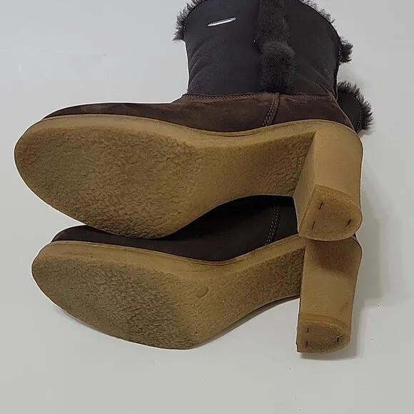 Pajar Suede Shearling Winter Boots