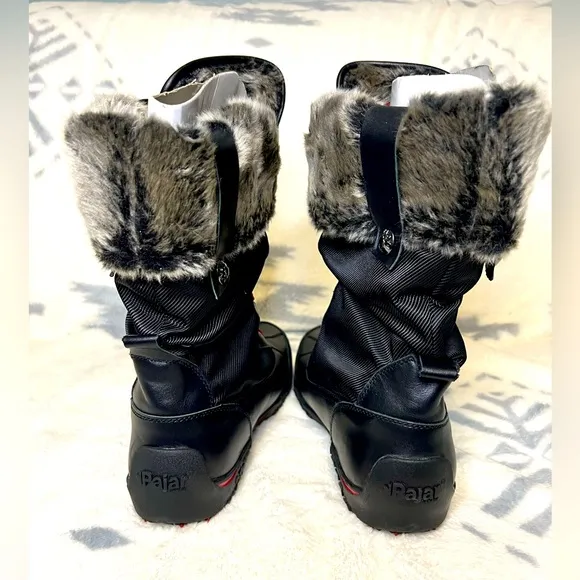 Pajar Winter Boots with Red Laces