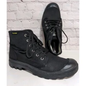 Palladium Mens Pampa Hi Triple Black Boots 02352 060 Size 11 US Euro 44