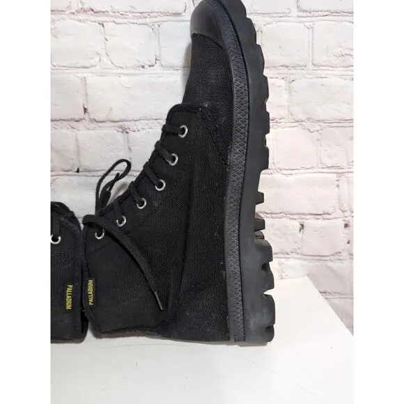 Palladium Mens Pampa Hi Triple Black Boots 02352 060 Size 11 US Euro 44