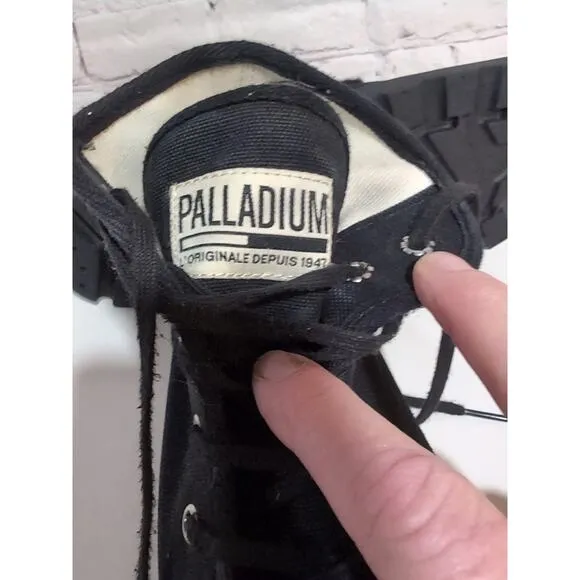 Palladium Mens Pampa Hi Triple Black Boots 02352 060 Size 11 US Euro 44