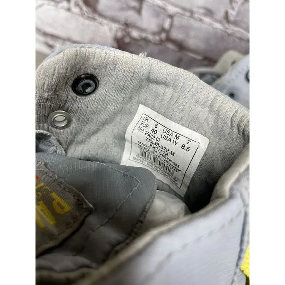 Palladium Pampa Travel Lite Slate Gray Lightweight Comfort Mesh Boots Men 7M US