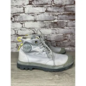 Palladium Pampa Travel Lite Slate Gray Lightweight Comfort Mesh Boots Men 7M US