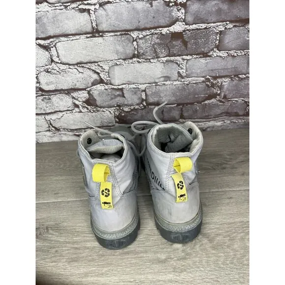 Palladium Pampa Travel Lite Slate Gray Lightweight Comfort Mesh Boots Men 7M US
