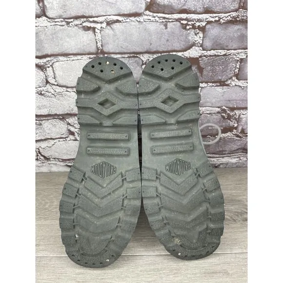 Palladium Pampa Travel Lite Slate Gray Lightweight Comfort Mesh Boots Men 7M US