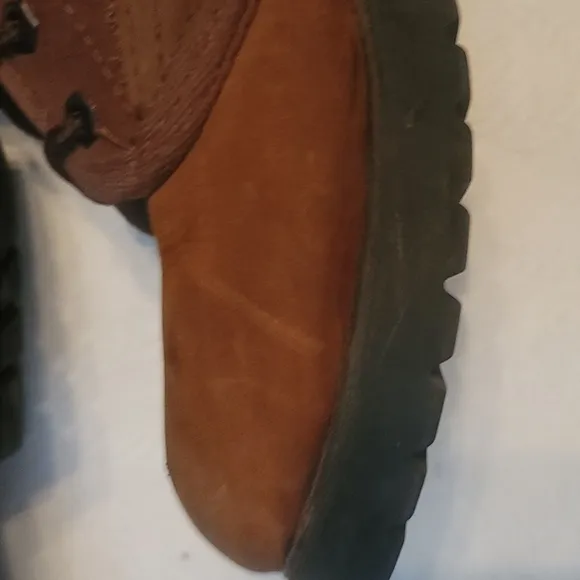 Panama Jack boots 100% leather brown lace up ankle boots