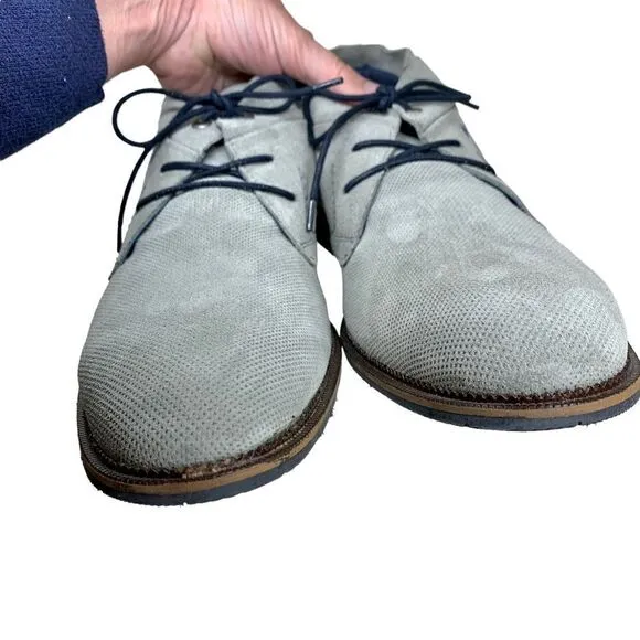 Parc City Boot Co. Hampton Grey Suede Ankle Boots 12 Chukka