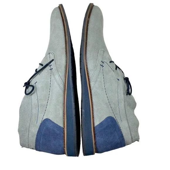 Parc City Boot Co. Hampton Grey Suede Ankle Boots 12 Chukka