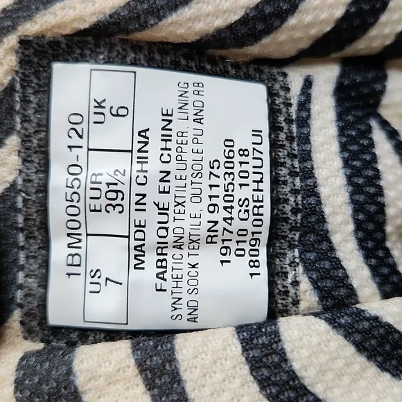 Patrick Ewing Athletics 33 Hi Zebra Basketball Athletic sneakers (m size 7)