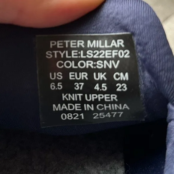 Peter Millar Hyperlite Glide Pull On Golf Tennis Walking Shoes Sneakers