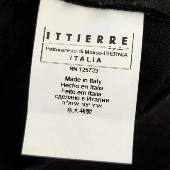 Pierre Balmain Black Snakeskin Coated Mini Skirt Size 26