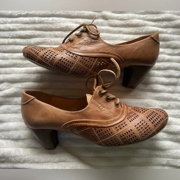 Pikolinos Women’s Lace Up Leather Lined Oxford Cut Out Heels EU 41 US eBay 10.5