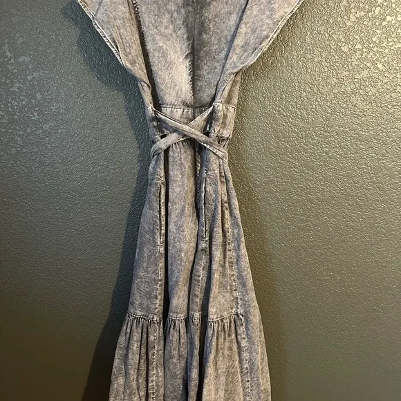 Pilcro Denim Midi Dress
