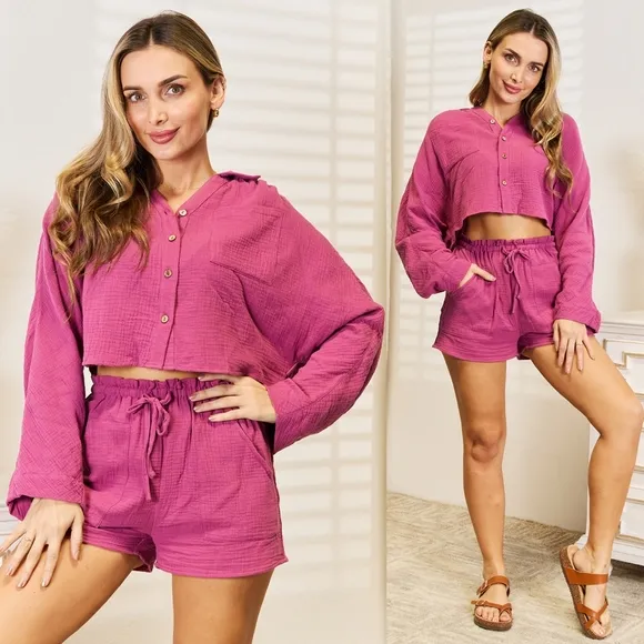 Pink Passion Long Sleeve Set