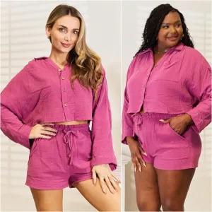 Pink Passion Long Sleeve Set