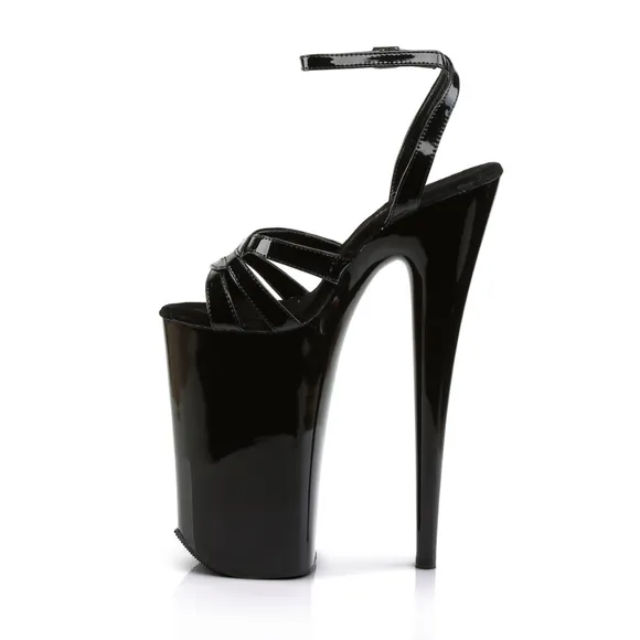 Platform Wrap Around High Heel Shoes