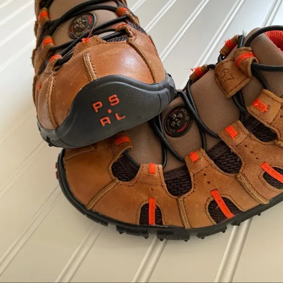 POLO Ralph Lauren POLO SPORT! Toggle Leather Tarlow Shoes!   RARE!  Men’s Size 8