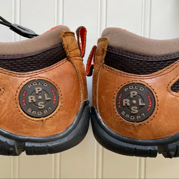 POLO Ralph Lauren POLO SPORT! Toggle Leather Tarlow Shoes!   RARE!  Men’s Size 8