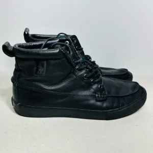 Polo Ralph Lauren Sneaker Tavis-Sk-Vlc Fashion High Top leather Sneaker Boots 13
