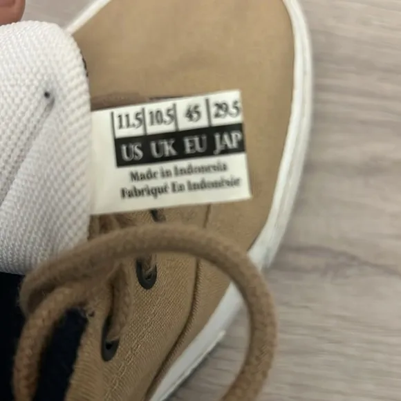 POLO SPORT - khaki casual sport sneaker/shoes size 11.5