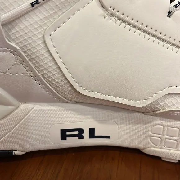 Polo Sport Ralph Lauren PS200 SK LTL shoes sneakers new white red Mens Sizes