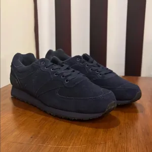 Polo Sport Ralph Lauren Slaton Pony Suede shoes sneakers new navy Men’s Size 12