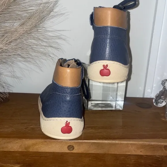 POM D’API NAVY BLUE SPORT CHILDRENS BOOTIES SIZE 28 ( US 11)