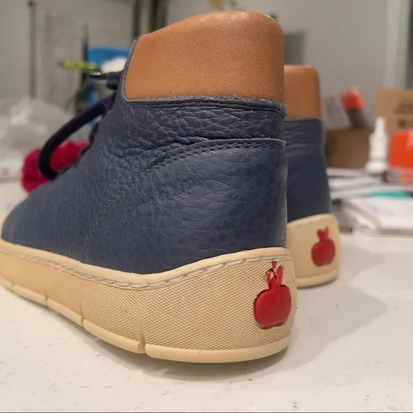 POM D’API NAVY BLUE SPORT CHILDRENS BOOTIES SIZE 28 ( US 11)
