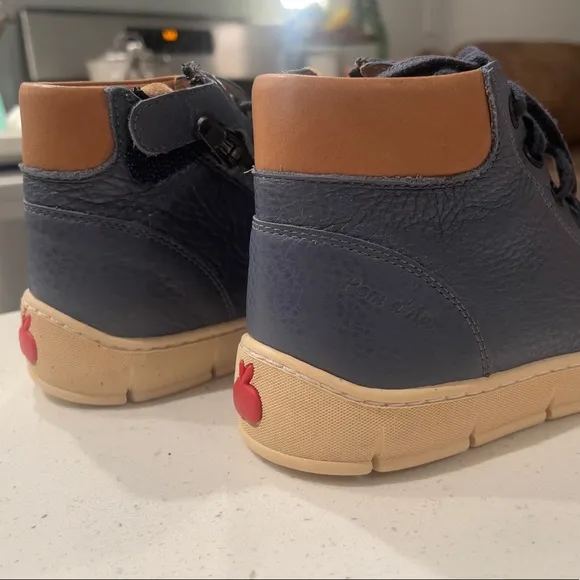 POM D’API NAVY BLUE SPORT CHILDRENS BOOTIES SIZE 28 ( US 11)