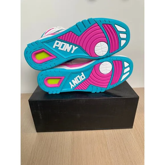 Pony M-110 Sneaker - Size 7.5M - Miami colorway - NEW