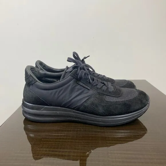 Prada Sport Nylon Suede Sneakers Shoes Men's 6.5 / US 7.5
