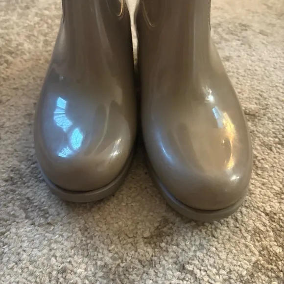 Prada Women's Gray Rain Boots