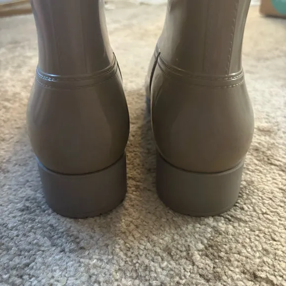 Prada Women's Gray Rain Boots
