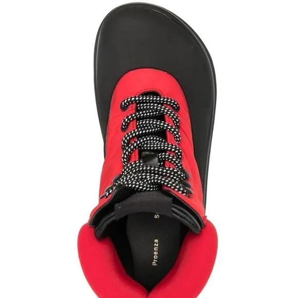 PROENZA SCHOULER Storm Puffer Hiking Boot In Red
