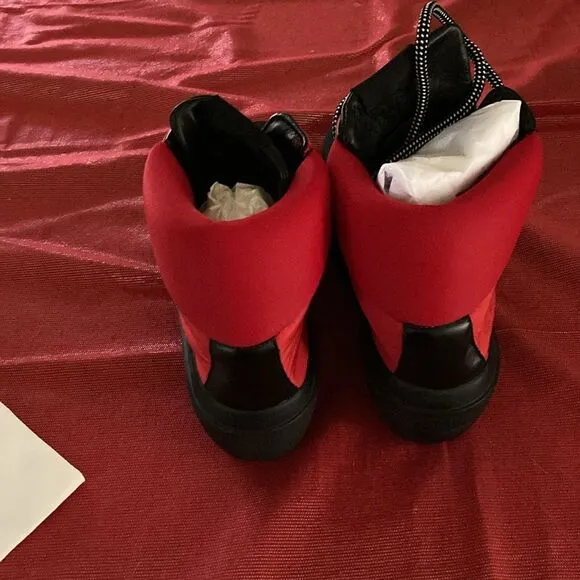 PROENZA SCHOULER Storm Puffer Hiking Boot In Red