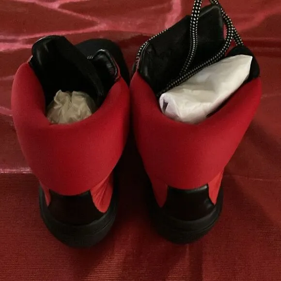 PROENZA SCHOULER Storm Puffer Hiking Boot In Red