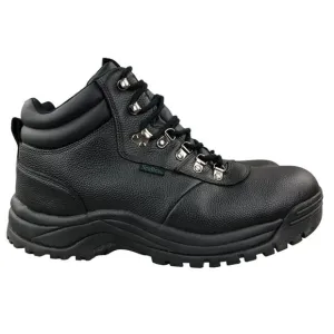 Propet Men's 15X (3E) Cliff Walker Black Leather Weather Resistant Boots M3188
