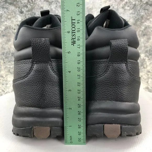 Propet Men's 15X (3E) Cliff Walker Black Leather Weather Resistant Boots M3188
