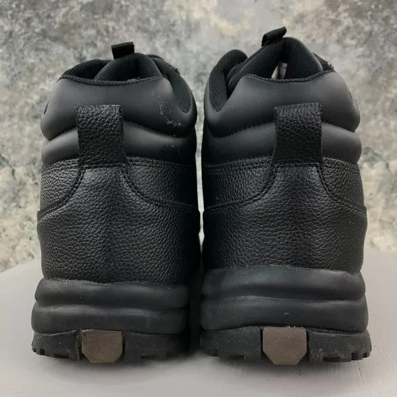 Propet Men's 15X (3E) Cliff Walker Black Leather Weather Resistant Boots M3188