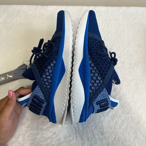 Puma Blue Netfit Tsugi Running Training Shoes 9.5 Men NEW