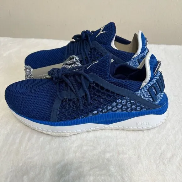 Puma Blue Netfit Tsugi Running Training Shoes 9.5 Men NEW