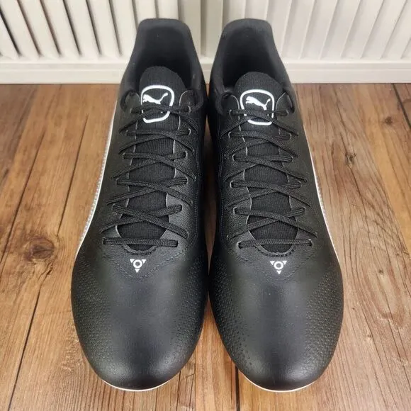 PUMA King Pro FG/AG Mens Size 10 Black Athletic Sport Soccer Cleats 107566-01